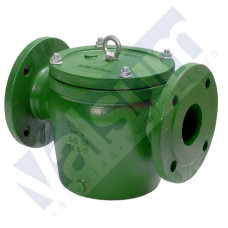 CAJA DE FANGOS REDONDA, PASO RECTO